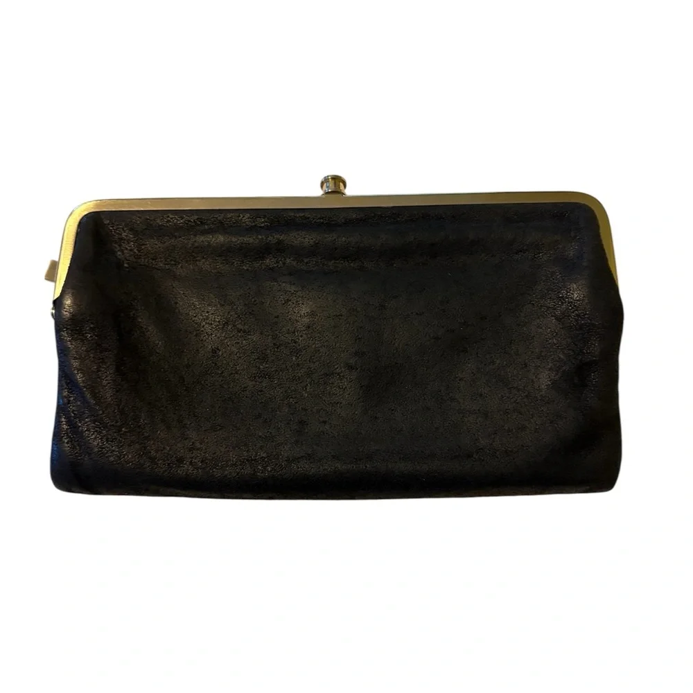 HOBO Black and Gold Clutch - Picture 2 of 6